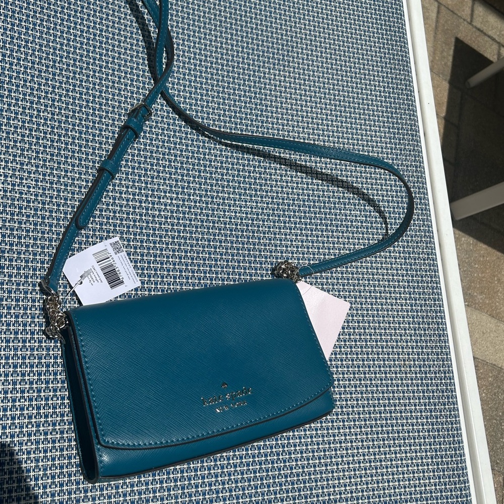 Kate Spade Teal Crossbody Bag